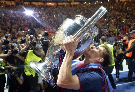 Lionel Messi With The UEFA Champions League Lionel Messi Is The Second Highest Goalscorer In UCL Knockout Stages