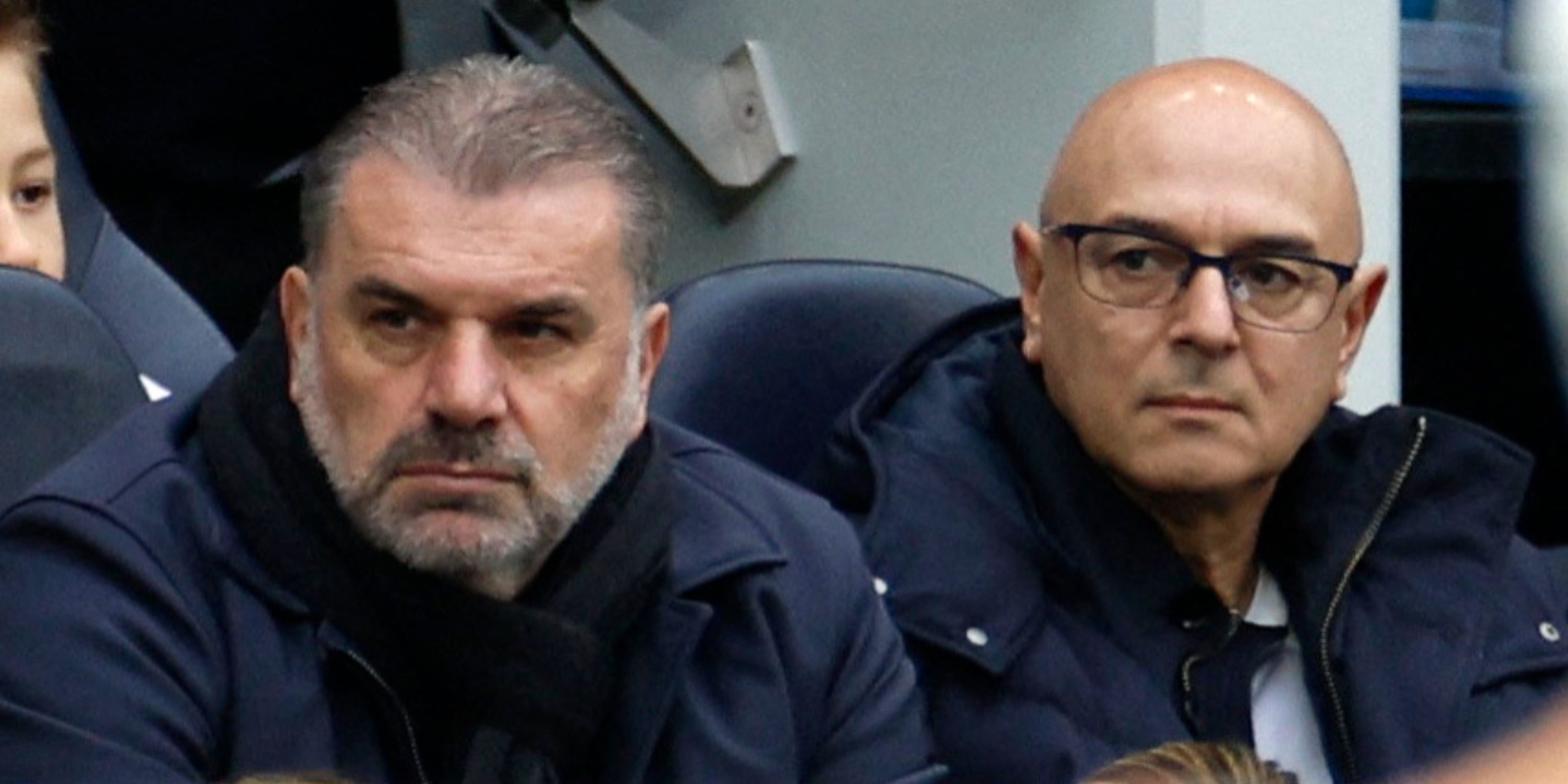 Ange Postecoglou and Daniel Levy.