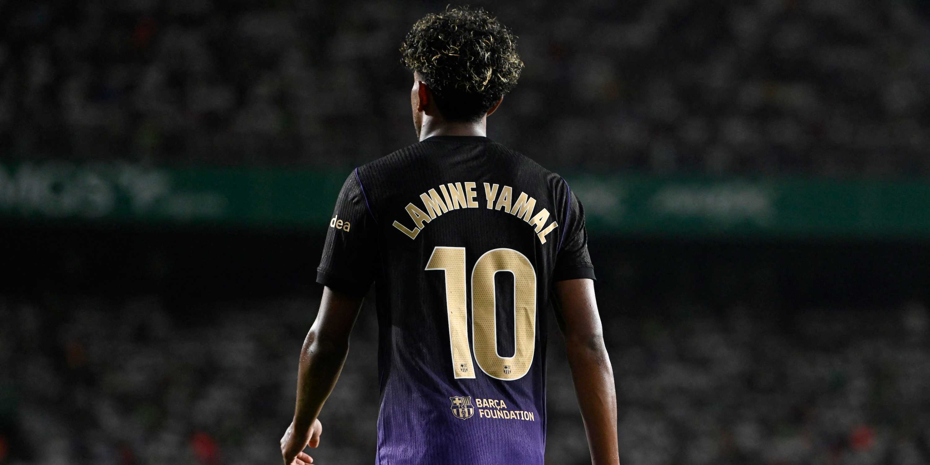 FC Barcelona's Lamine Yamal
